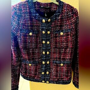 White House Black Market Tweed Stylist Jacket